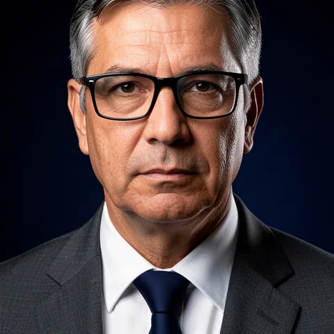 Representação visual do agente de IA Henrique